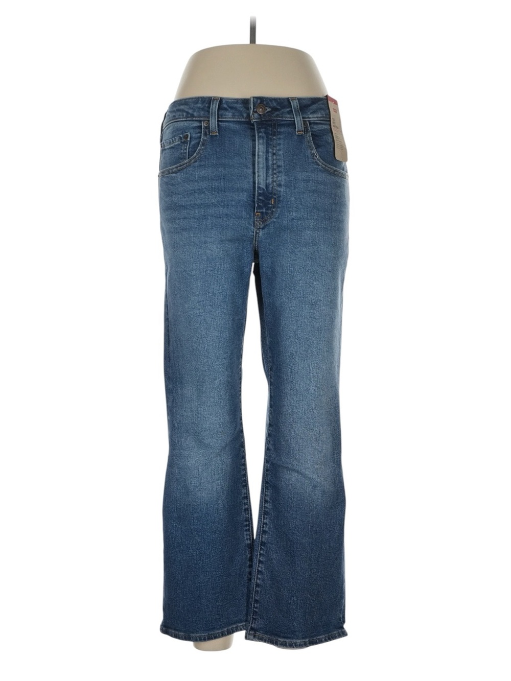 Levi's Superlow Boot Jeans Size 33 Medium Wash Low Rise Going Out Party NWT